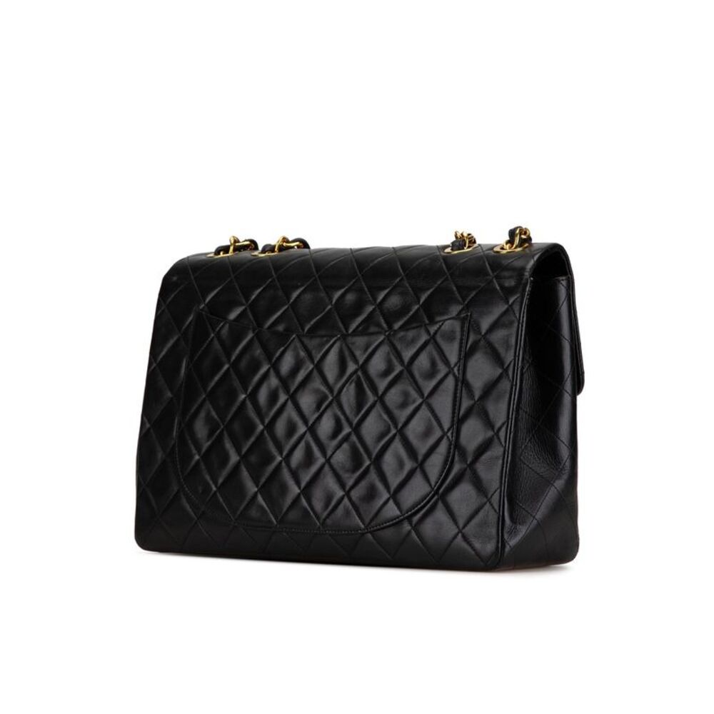 Pre Loved Chanel Maxi XL Classic Lambskin Single Flap - Picture 2 of 8